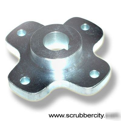 SC17008 - flange, wheel kit - fits clarke scrubbers