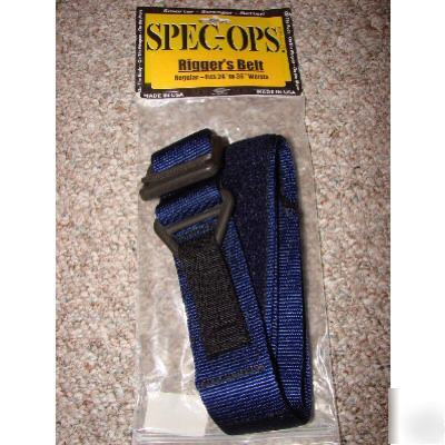 Spec. ops. riggers belt, airforce blue gi 24