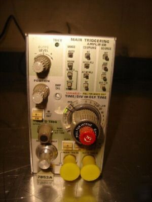 Tektronix 7B53A main triggering amplifier plugin