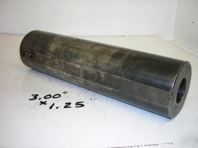 Used cnc boring bar sleeve o.d. 3'' i.d. 1.25'' 