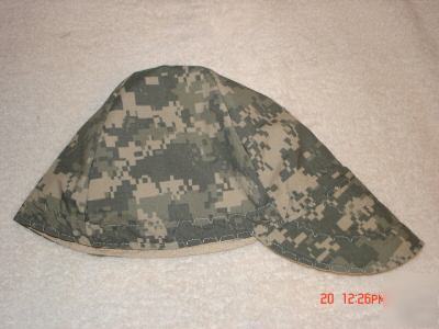 Welding cap hat beanie style reversible - digital camo