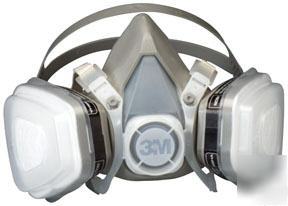 3M dual cartridge respirator assembly (size medium)