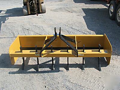 6 foot box scraper 3PT, fits john deere, kubota, ford