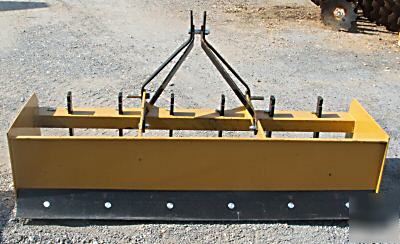 6 foot box scraper 3PT, fits john deere, kubota, ford
