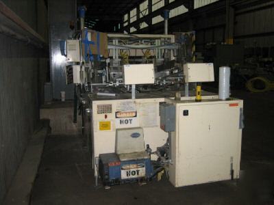 Delkor 752 bii carton & tray former 2 head