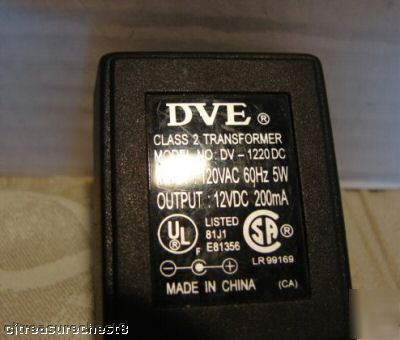 Dve class 2 transformer dv 1220DC28 #28