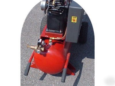 Eaton 5.5 hp honda 17-gal. air compressor