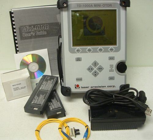Gn nettest laserprecision td-1000A fiber sm otdr power