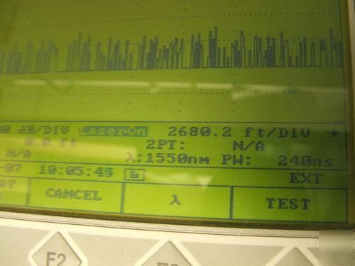 Gn nettest laserprecision td-1000A fiber sm otdr power
