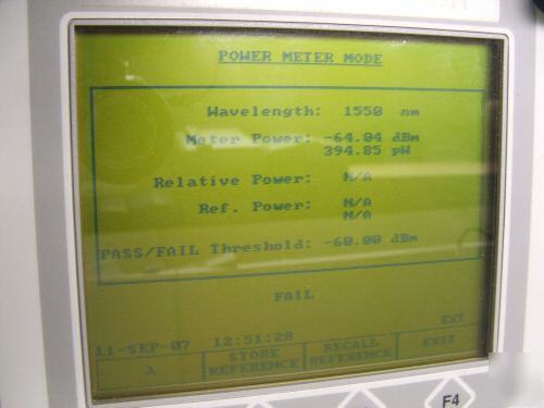 Gn nettest laserprecision td-1000A fiber sm otdr power