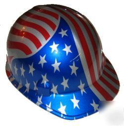 Hard hat american flag #6918