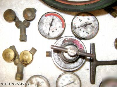 Lot victor sr-250 SR250 oxygen gauge oxy cutting