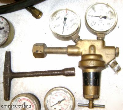 Lot victor sr-250 SR250 oxygen gauge oxy cutting