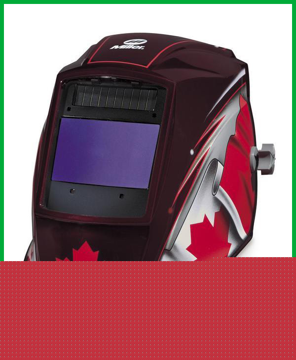 Miller elite auto welding helmet maple leaf 222670