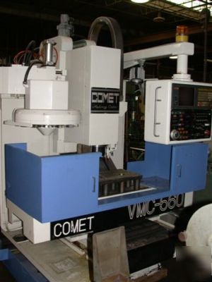 New mighty comet cnc vmc, model VMC560, 1987