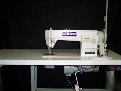 New walking foot industrial leather sewing machine 