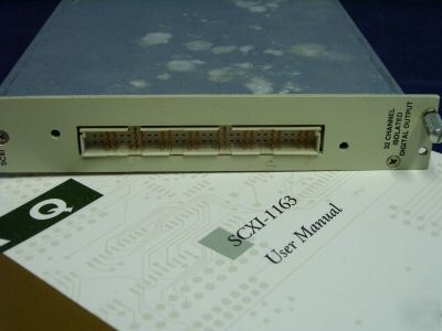 Ni scxi 1163 32-ch isolated digital output p