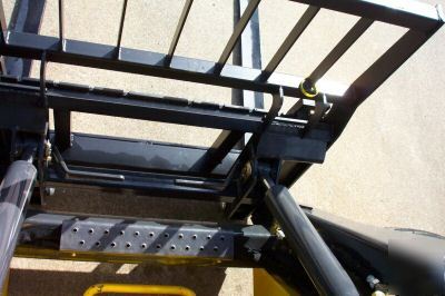 Skid steer pallet forks construction attachments cal-48