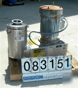 Used: urschel comitrol processor, model mg, 304 stainle