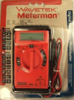Wavetek dm 7 digital multi meter vom ac dc multimeter