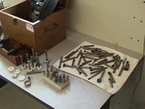  moore jig grinder #2 with lots of tooling with dro's