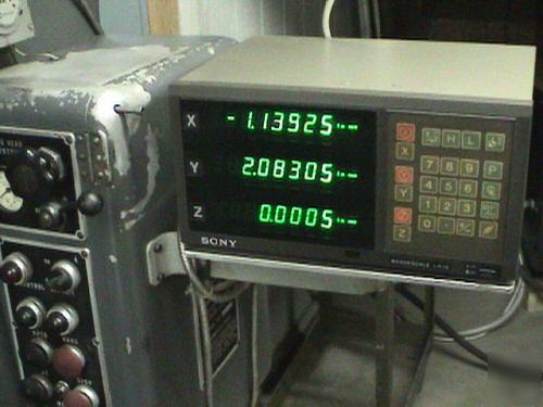  moore jig grinder #2 with lots of tooling with dro's