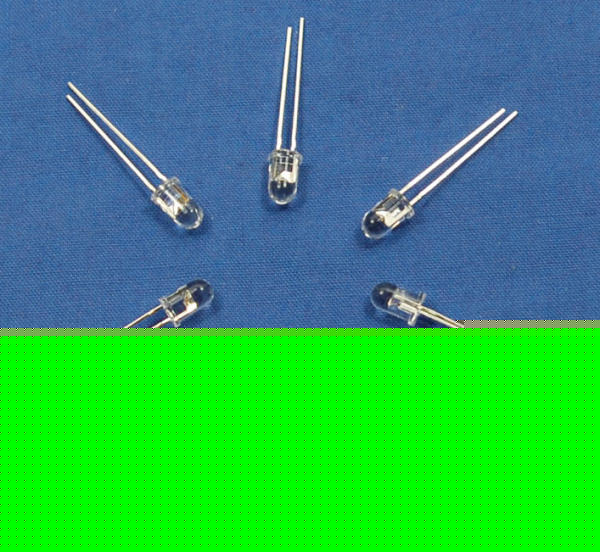 110 pcs 5MM infrared ir led night vision +400P resistor