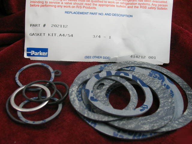 202112 parker gasket kit A4/S4 3/4