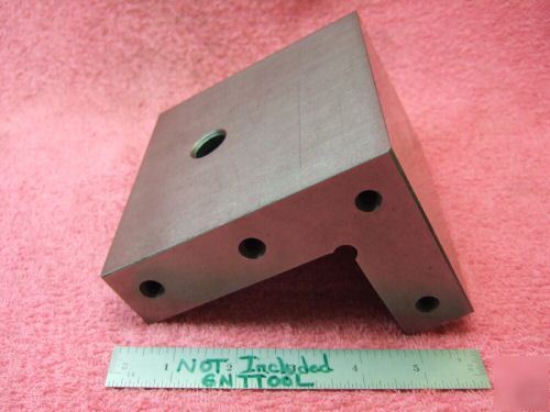 Angle plate toolmaker machinist hardened ground 5/16X18