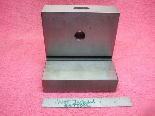 Angle plate toolmaker machinist hardened ground 5/16X18