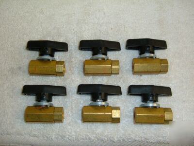 Brass smc co. *ball valve 1/4 turn 1/8