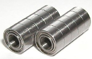 10 stainless steel ball bearing 5X11X4 ceramic abec-5