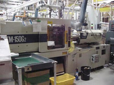 150 ton toyo plastar tm-150G2 injection molder molding