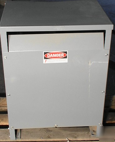 15KVA transformer 480 delta 208Y/120 with voltage taps