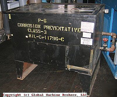 Dc cooper heated solvent tank - model W90SP