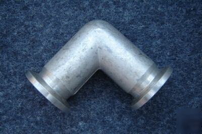 Edwards vacuum C10511410 NW10 90 degree elbow aluminum.