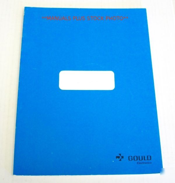 Gould K100-d op/service manual - $5 shipping 