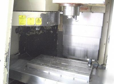 Hardinge vmc-600 cnc vertical machining center mill tap