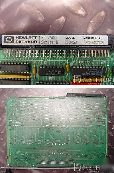 Hp E1345A relay mux vxi 75000 series b