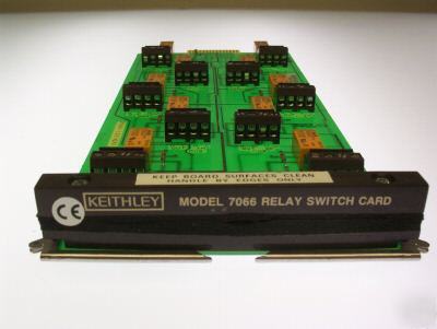 Keithley 7066 10 chan switch card