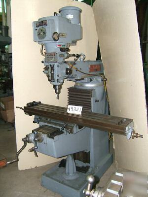 Lagun vertical milling machine, no. ftv-2, 2 hp (19321)