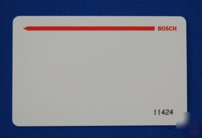 New 10 bosch radionics D8231 hid wiegand cards 