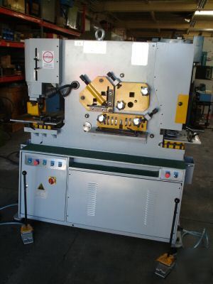 New clark 66-ton iron worker dual station/shear/punch 