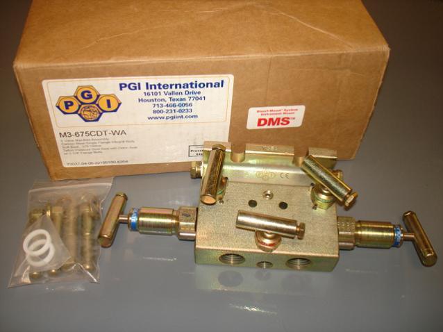 New pgi 5 valve manifold ass'y nat'l gas -wa 