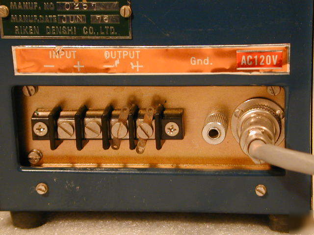 Riken denshi ac-dc converter power supply