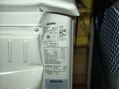 Sanyo multi-inverter 4 zone cooling unit model#CM3172 