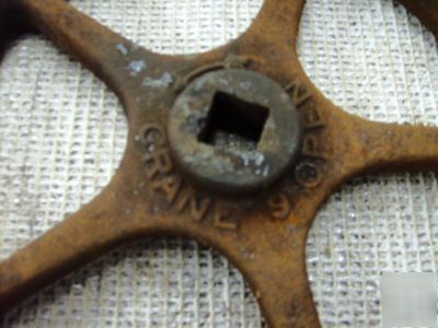 Steam pressure valve handle