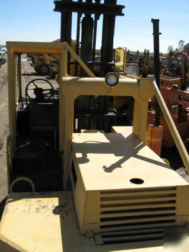 Taylor 24,000 lb side cab forklift diesel, 67