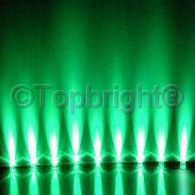 500 pcs megabright green led 3MM 8KMCD f/r&shipping