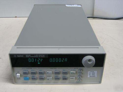 Agilent 66311B mobile comm dc source, 15 v, 3 a